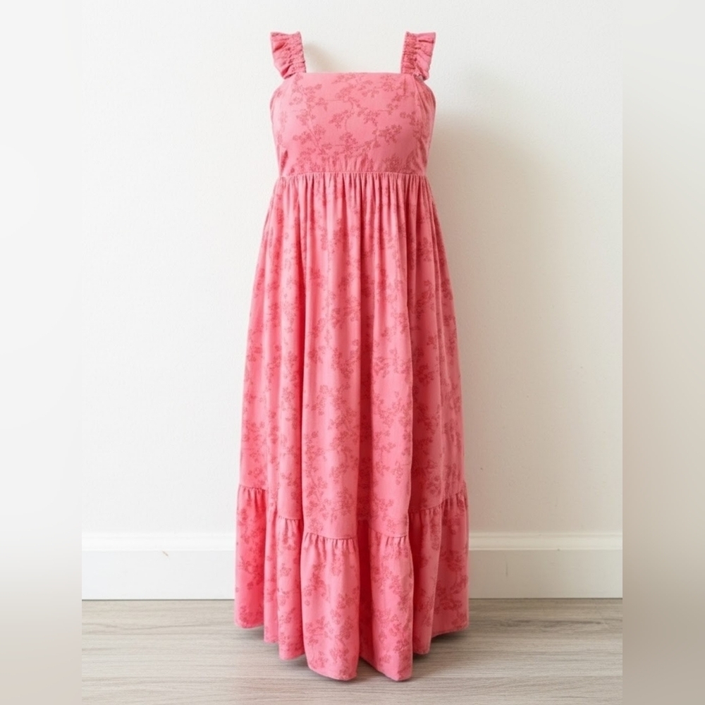 Torrid Ruffle Strap Tiered Maxi Dress